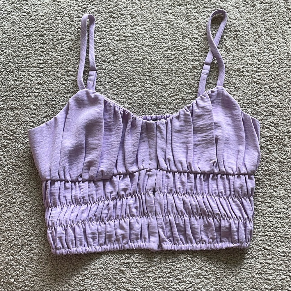Forever 21 purple tank top size M